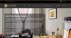 Desktop Screenshot of cajhouse.com